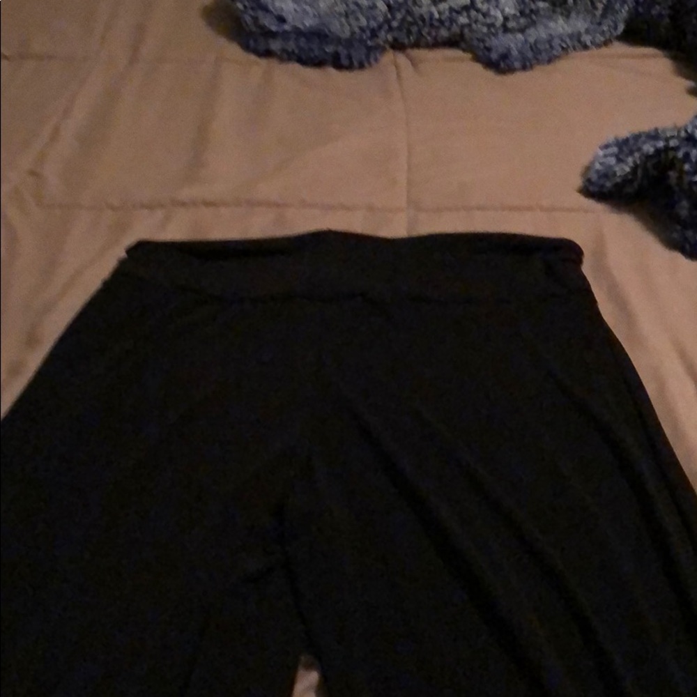 Lg honey and lace Pallazo pants